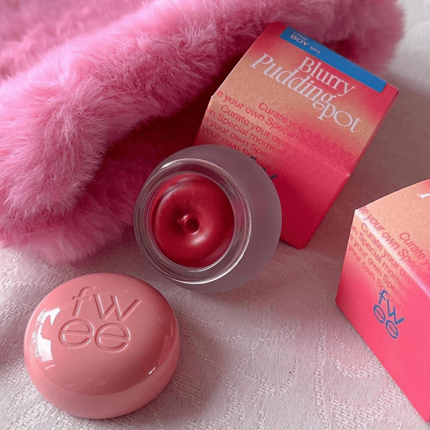 fwee Blurry Pudding Pot + Pendant Keyring