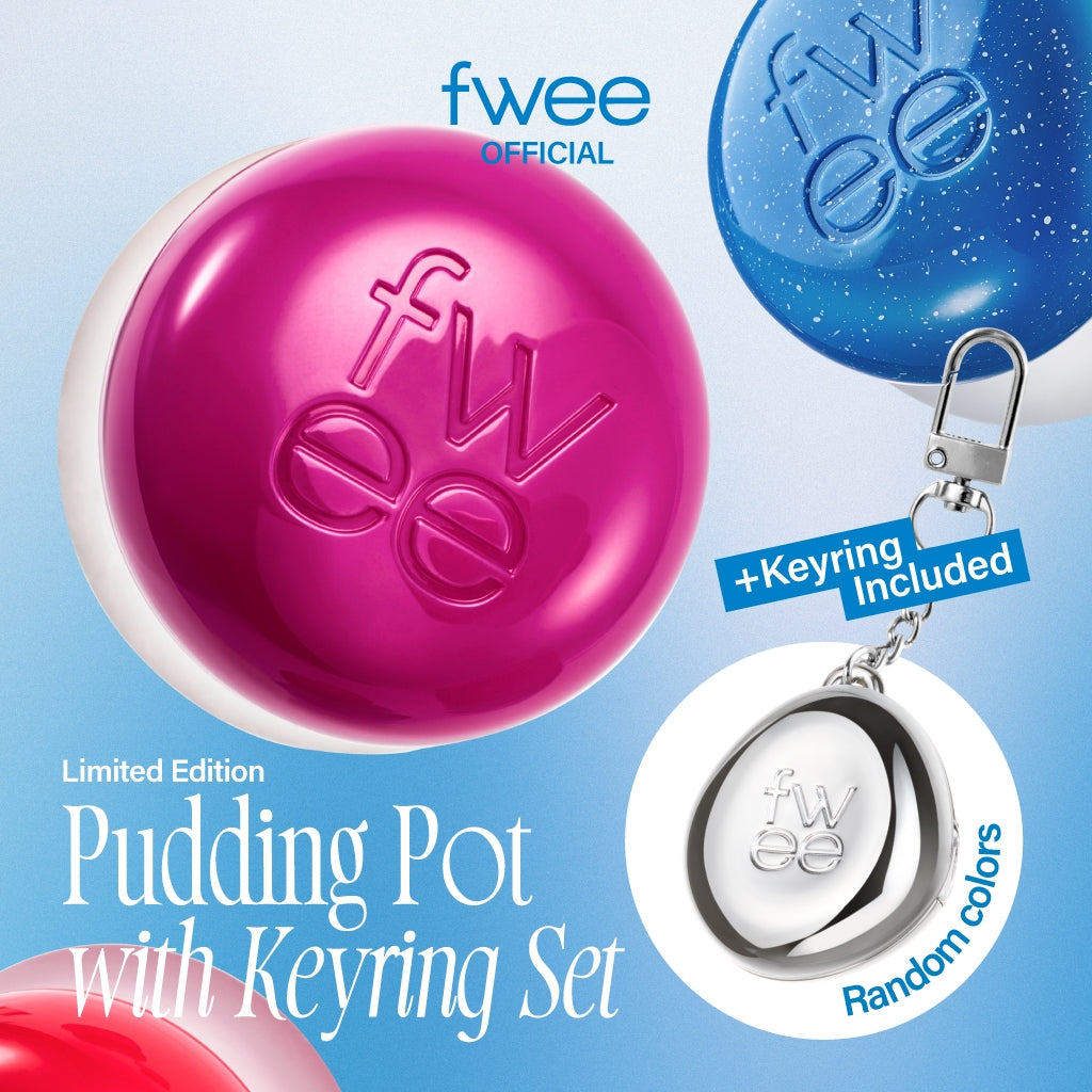 fwee Blurry Pudding Pot + Pendant Keyring
