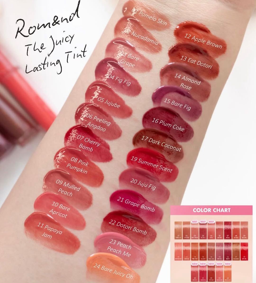 Rom&nd The Juicy Lasting Tint