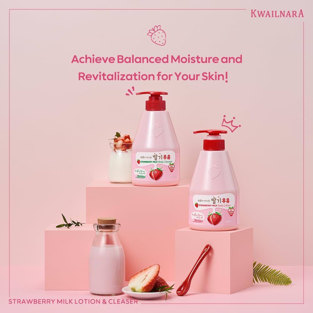 KWAILNARA Strawberry Milk Body Lotion