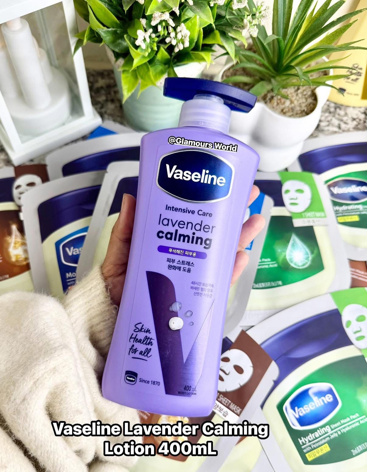 Vaseline Lavender Calming Lotion 400ml