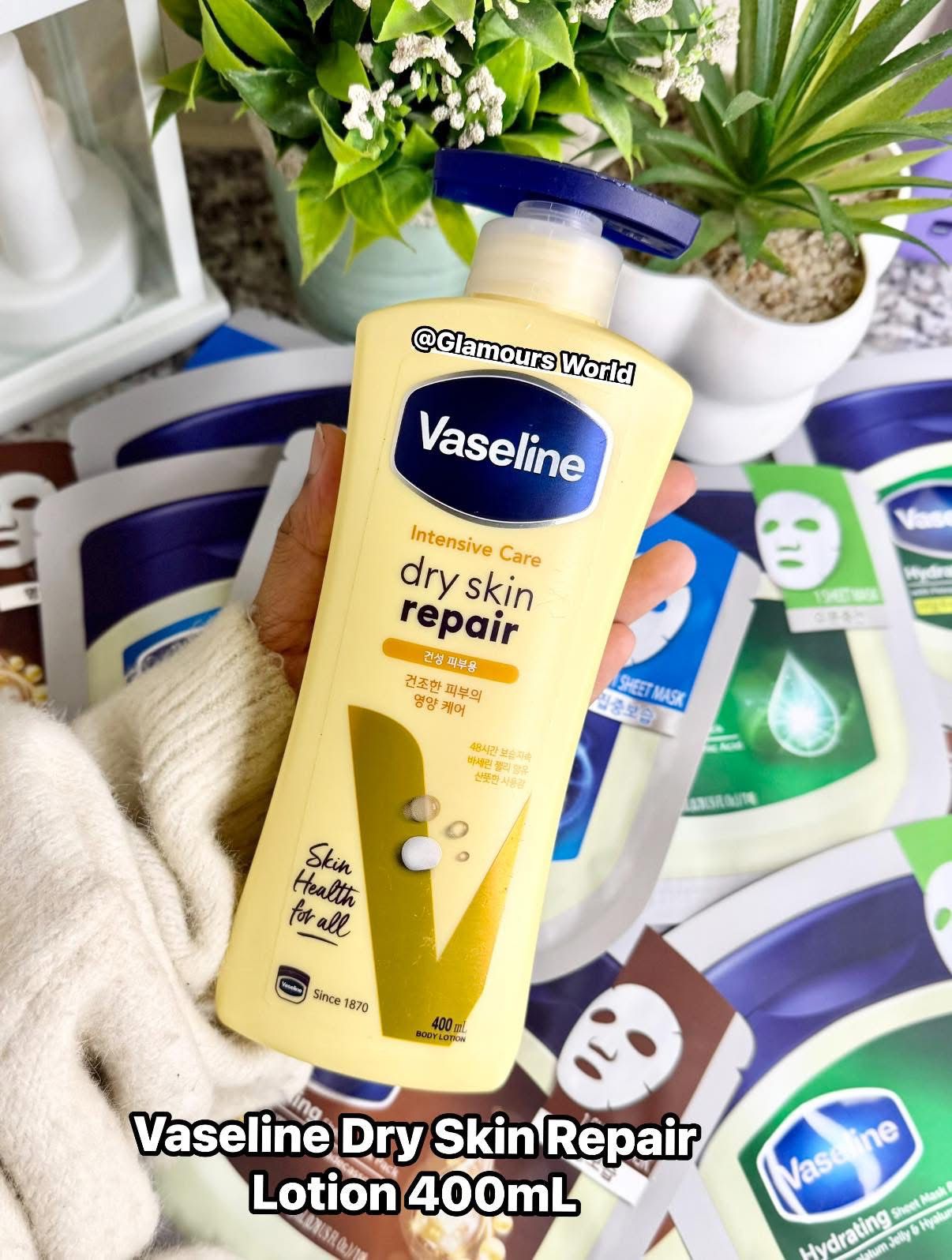 Vaseline Dry Skin Repair Lotion 400ml