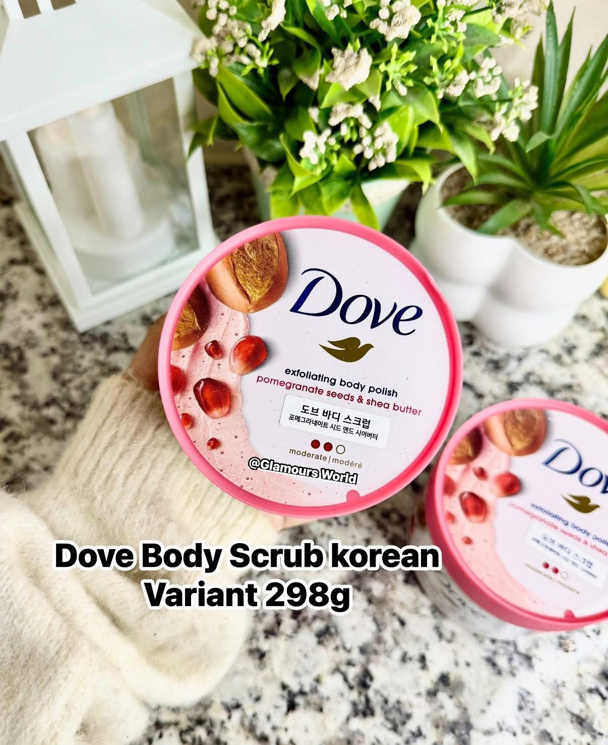 Dove exfoliating body polish 298g
