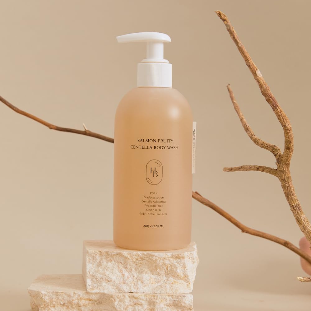 HEVE BLUE SALMON FRUITY CENTELLA BODY WASH