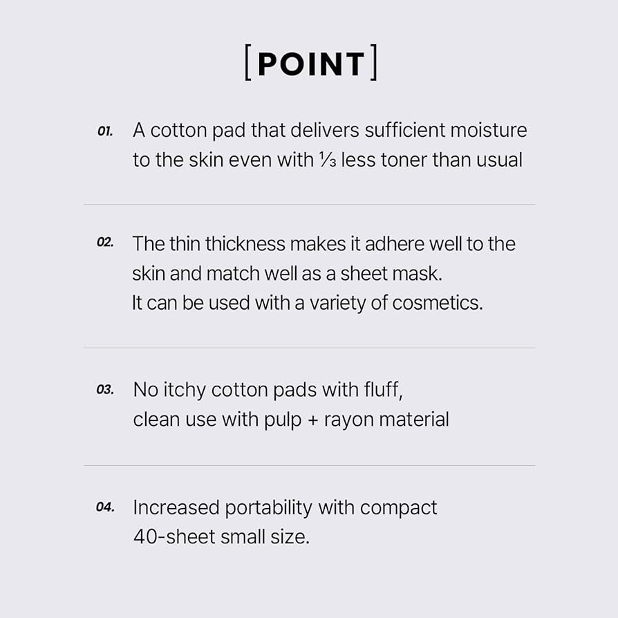 Ilso Cotton Pad 40pads