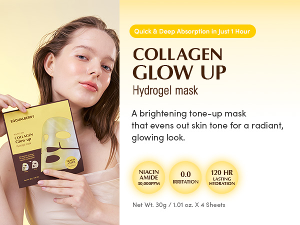 EQQUALBERRY COLLAGEN MASK