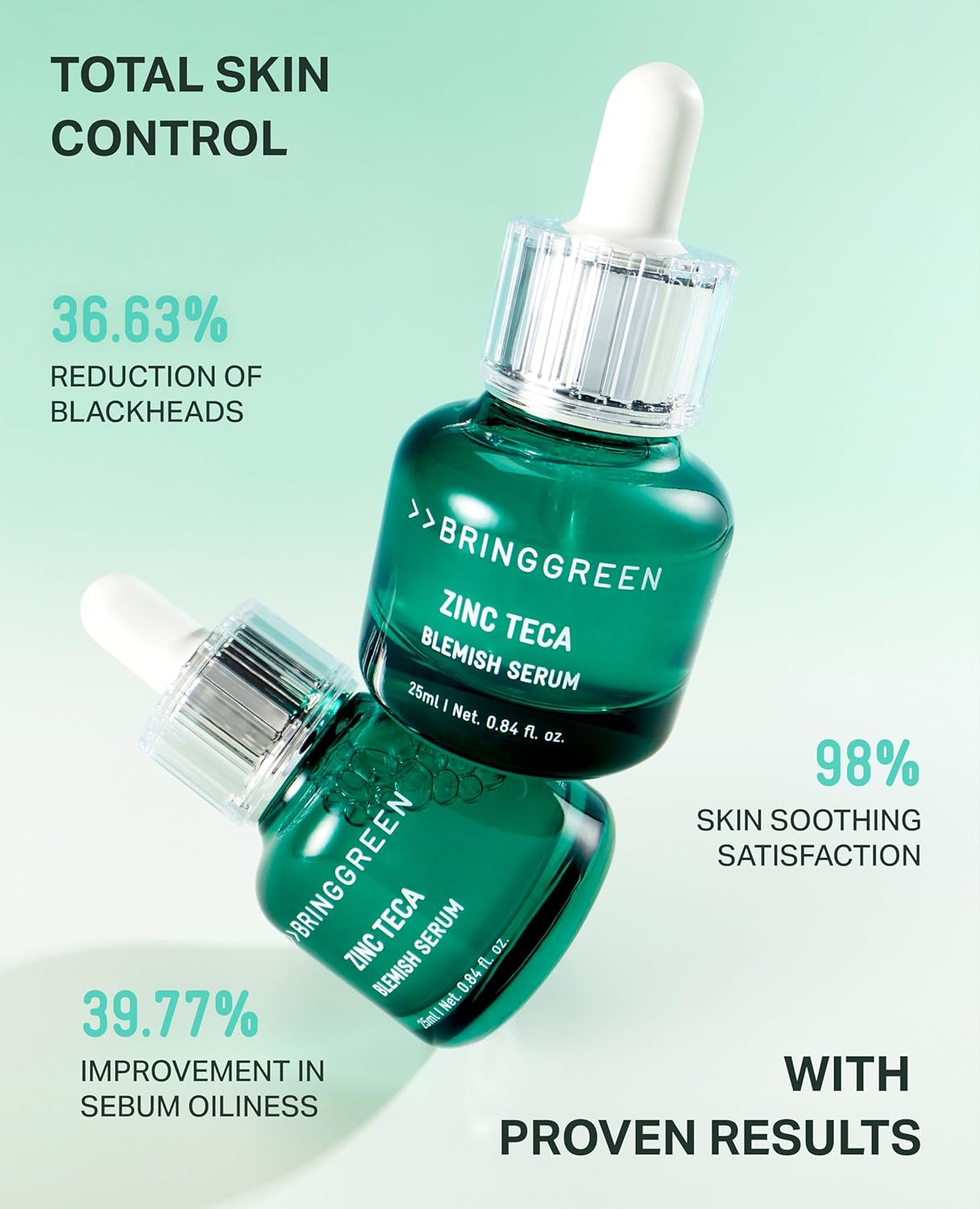 BRINGGREEN ZINC TECA BLEMISH SERUM