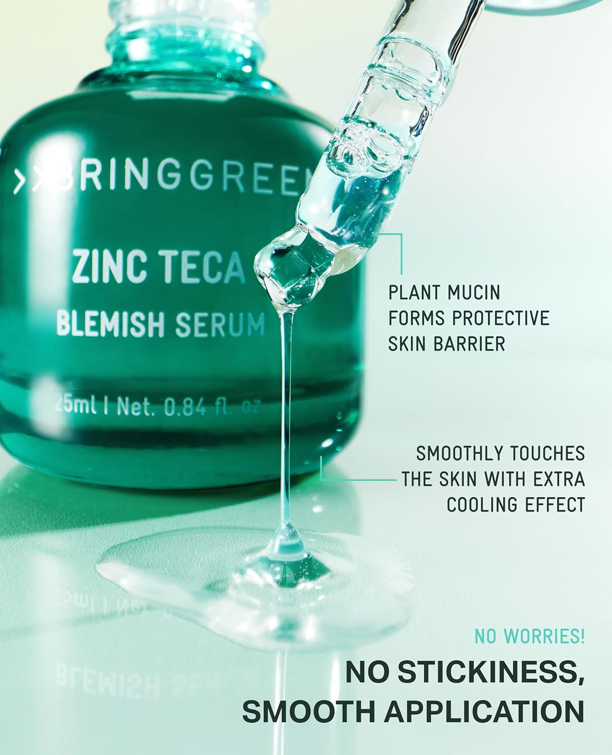BRINGGREEN ZINC TECA BLEMISH SERUM