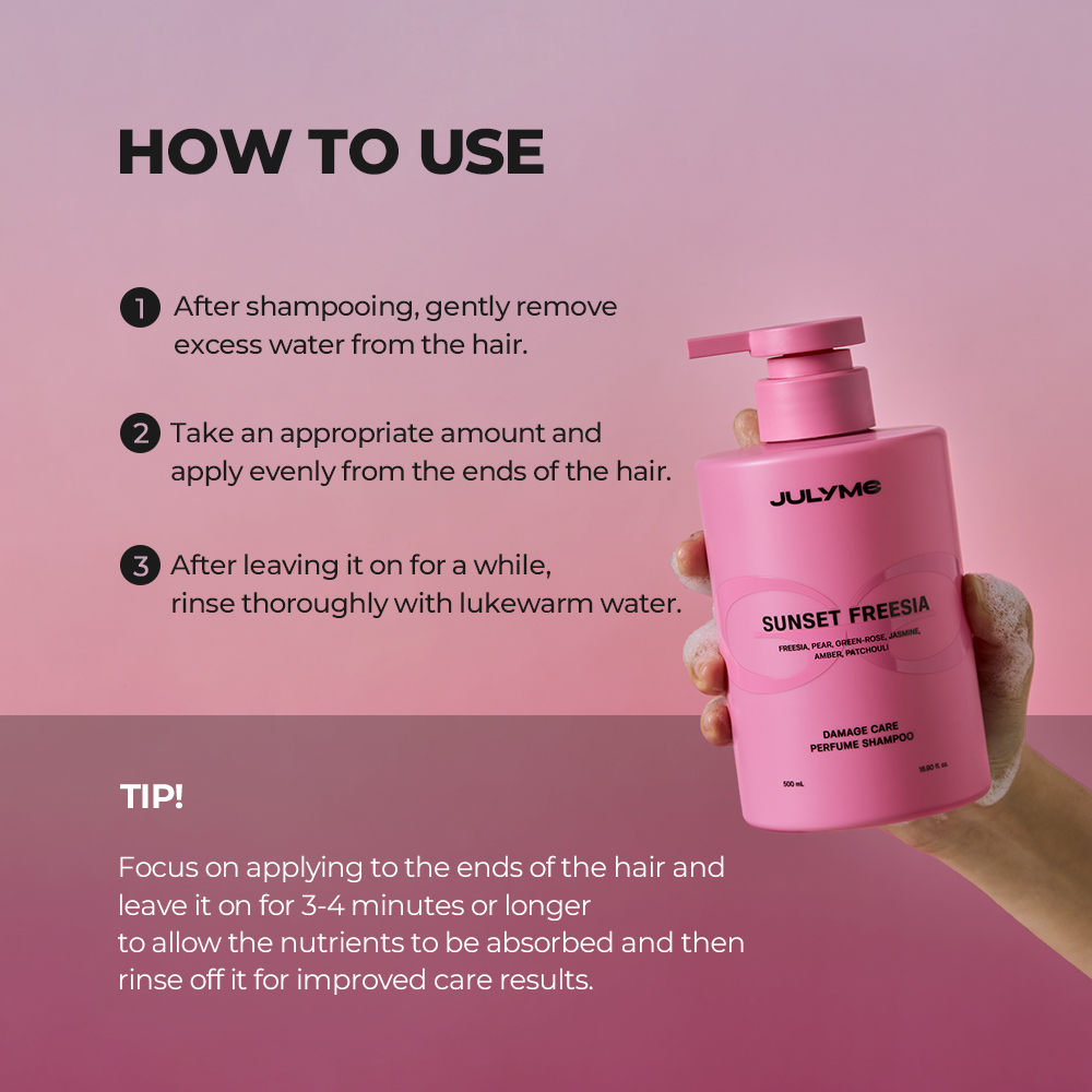 JULYME DAMAGE CARE PERFUME SHAMPOO 500ml