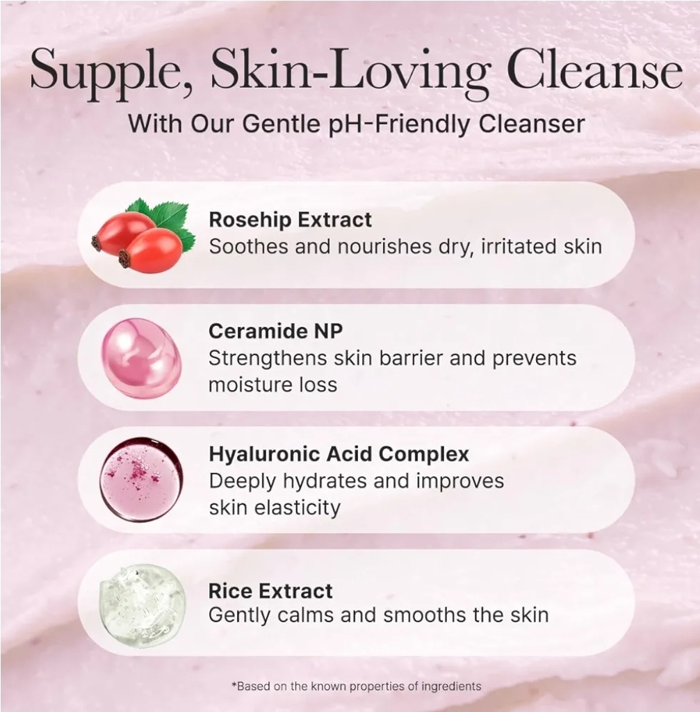 Arencia Rosehip Rice Cake Cleanser