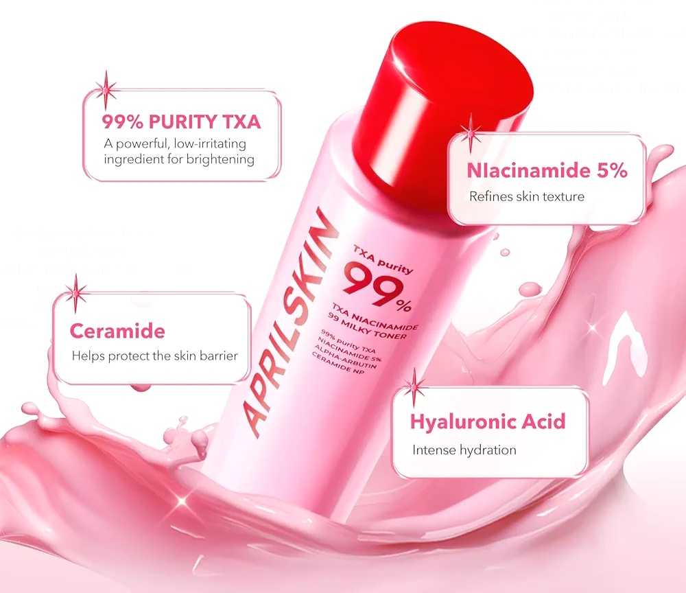 APRILSKIN Txa Niacinamide Milky Toner