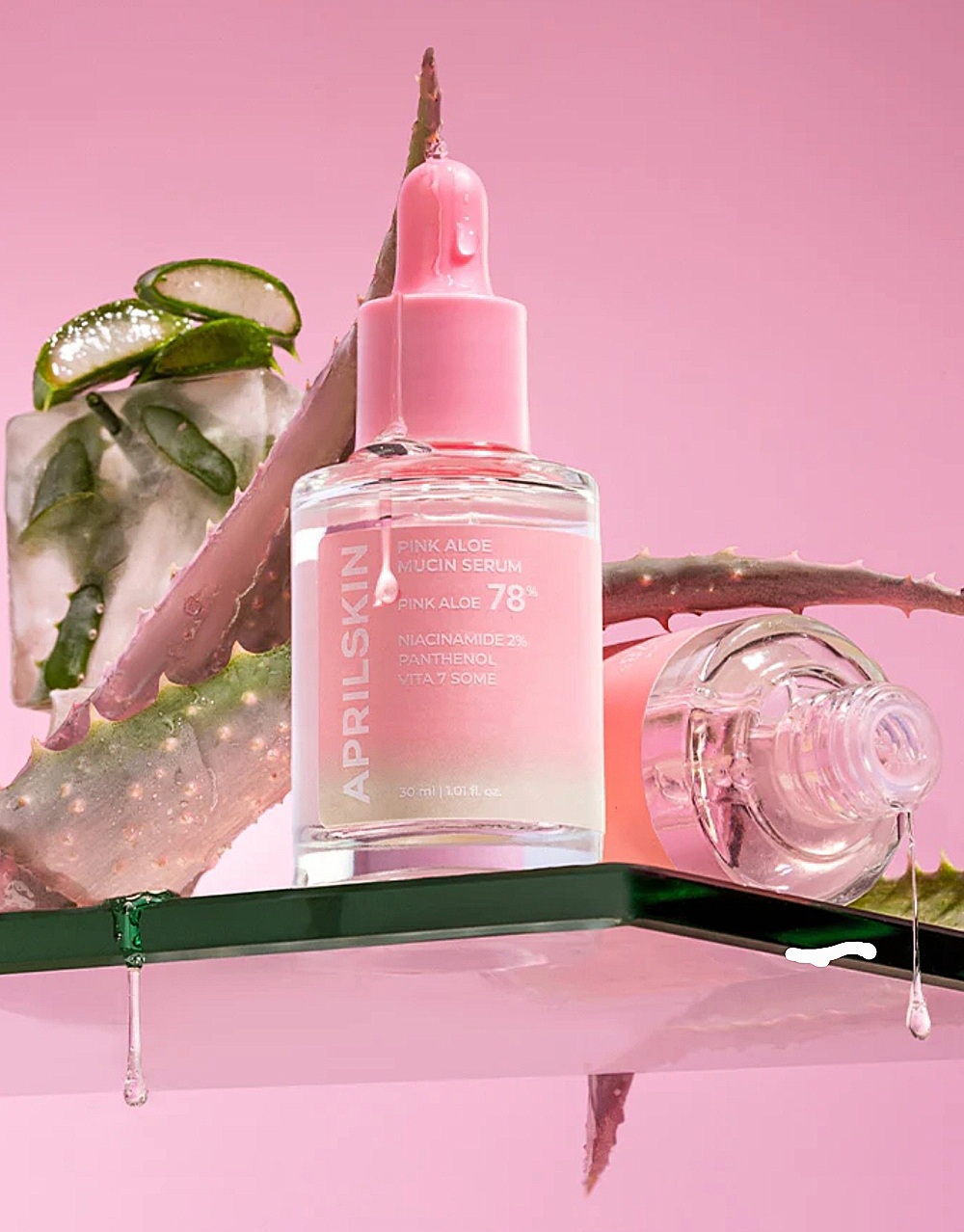 APRILSKIN Pink Aloe Mucin Serum