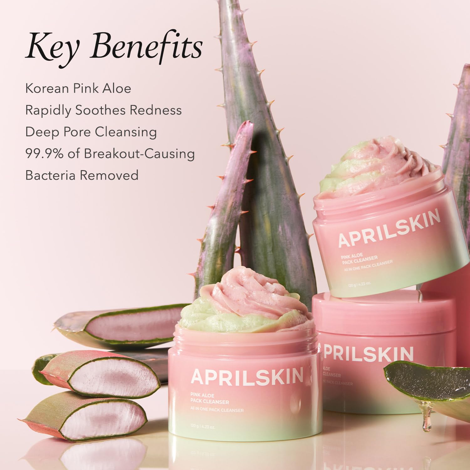 APRILSKIN PINK ALOE PACK CLEANSER