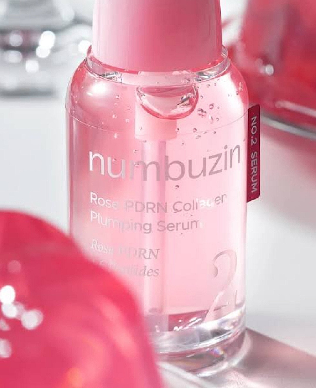 numbuzin Rose PDRN Collagen Plumping Serum