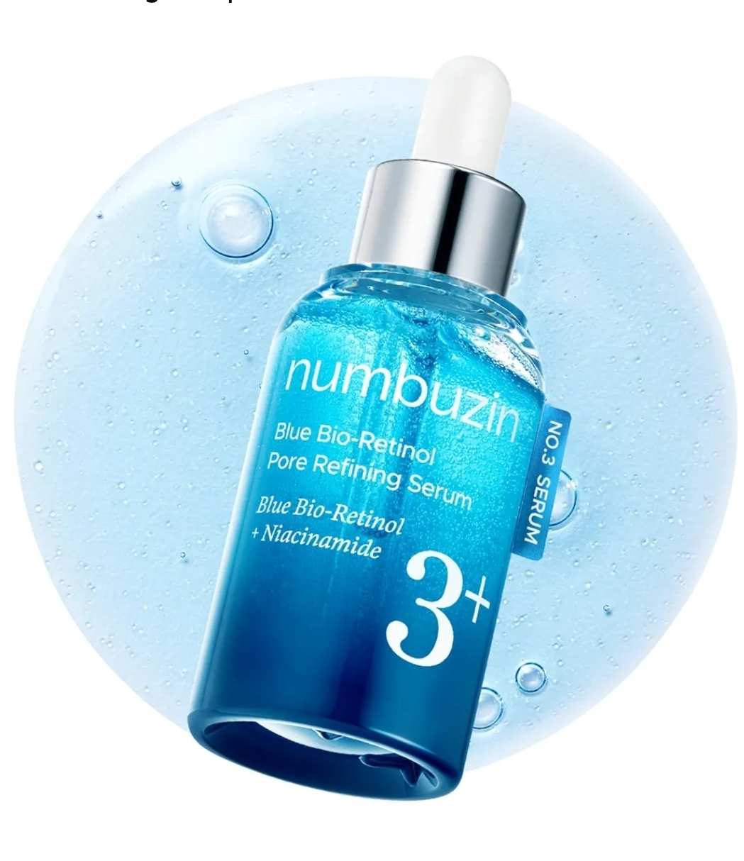 numbuzin Blue Bio-Retinol Pore Refining Serum