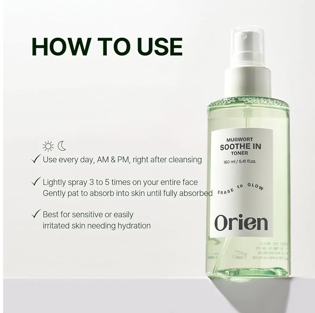 Orien Soothe In Toner 160ml