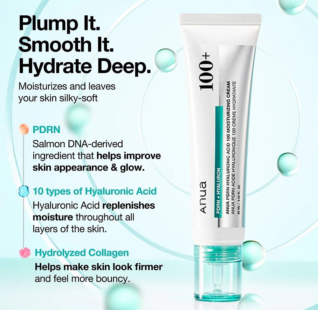 Anua PDRN HYALURONIC ACID MOISTURISING CREAM