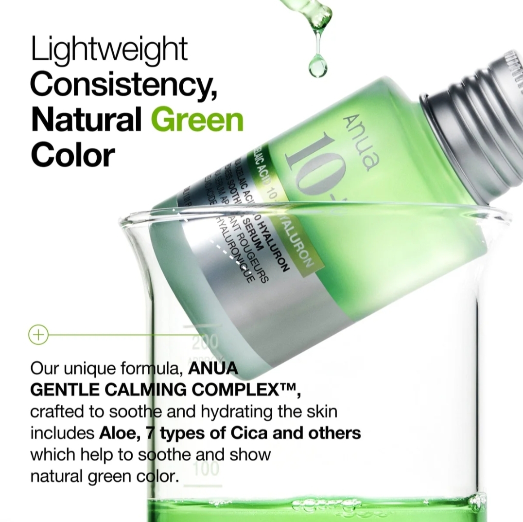Anua Azelaic Acid 10 Hyaluron Soothing Serum
