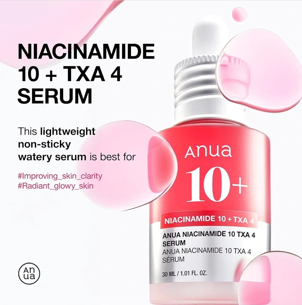 Anua Niacinamide 10 + TXA 4 Serum