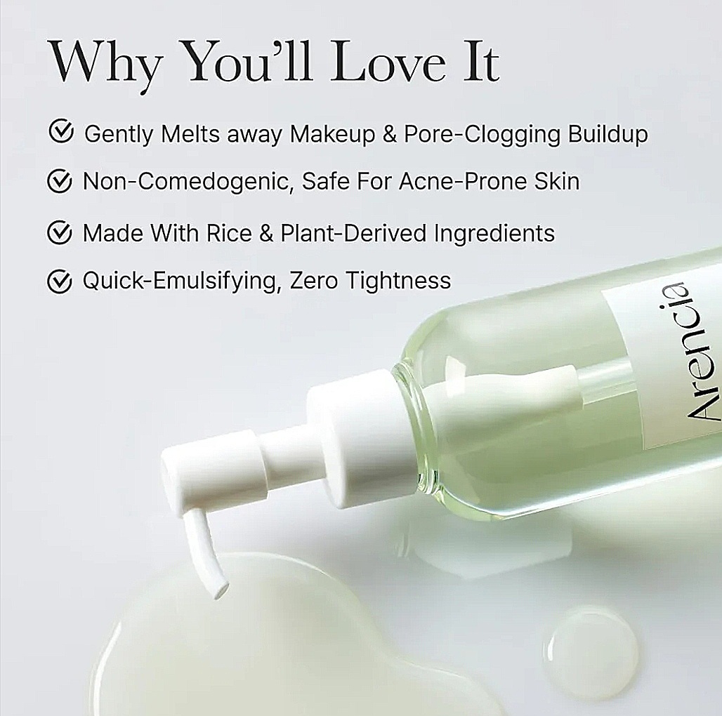 Arencia Pore Melt Mochi Cleansing Oil