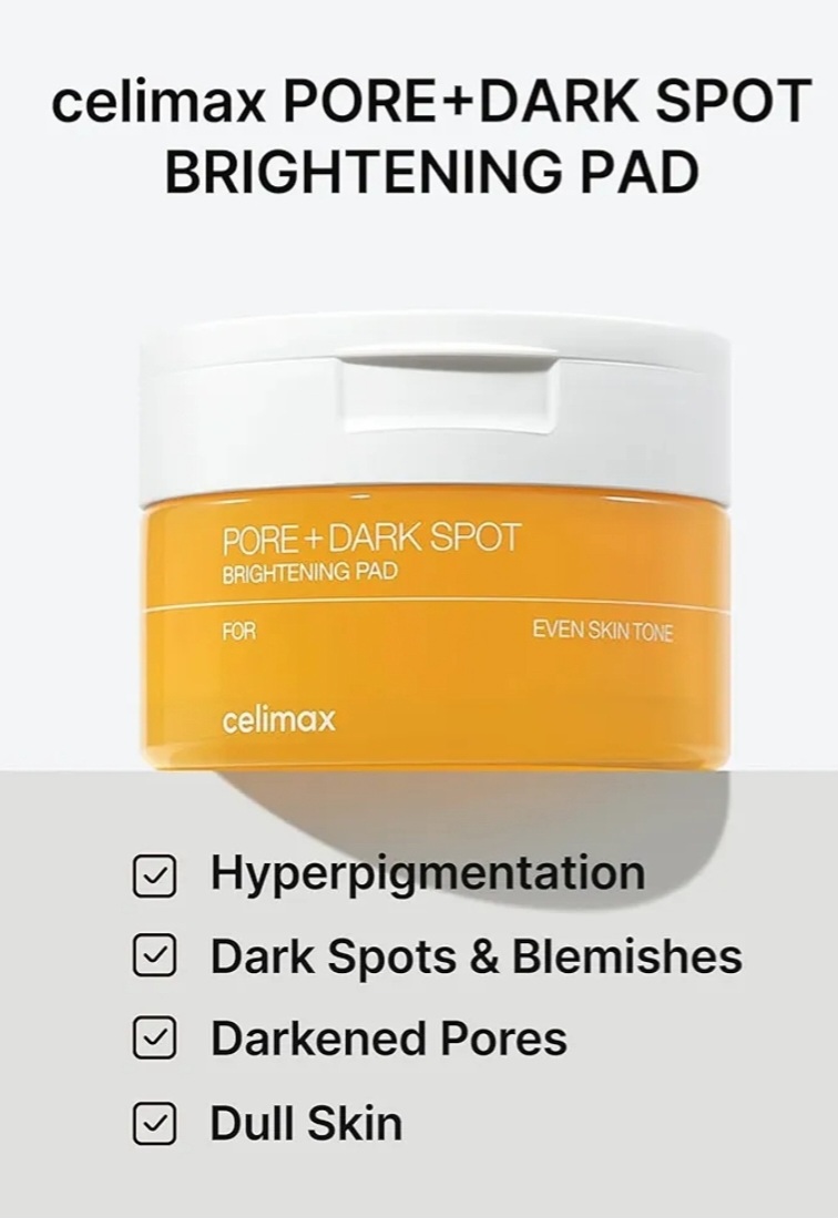 Celimax Pore+Dark Spot Brightening Pad