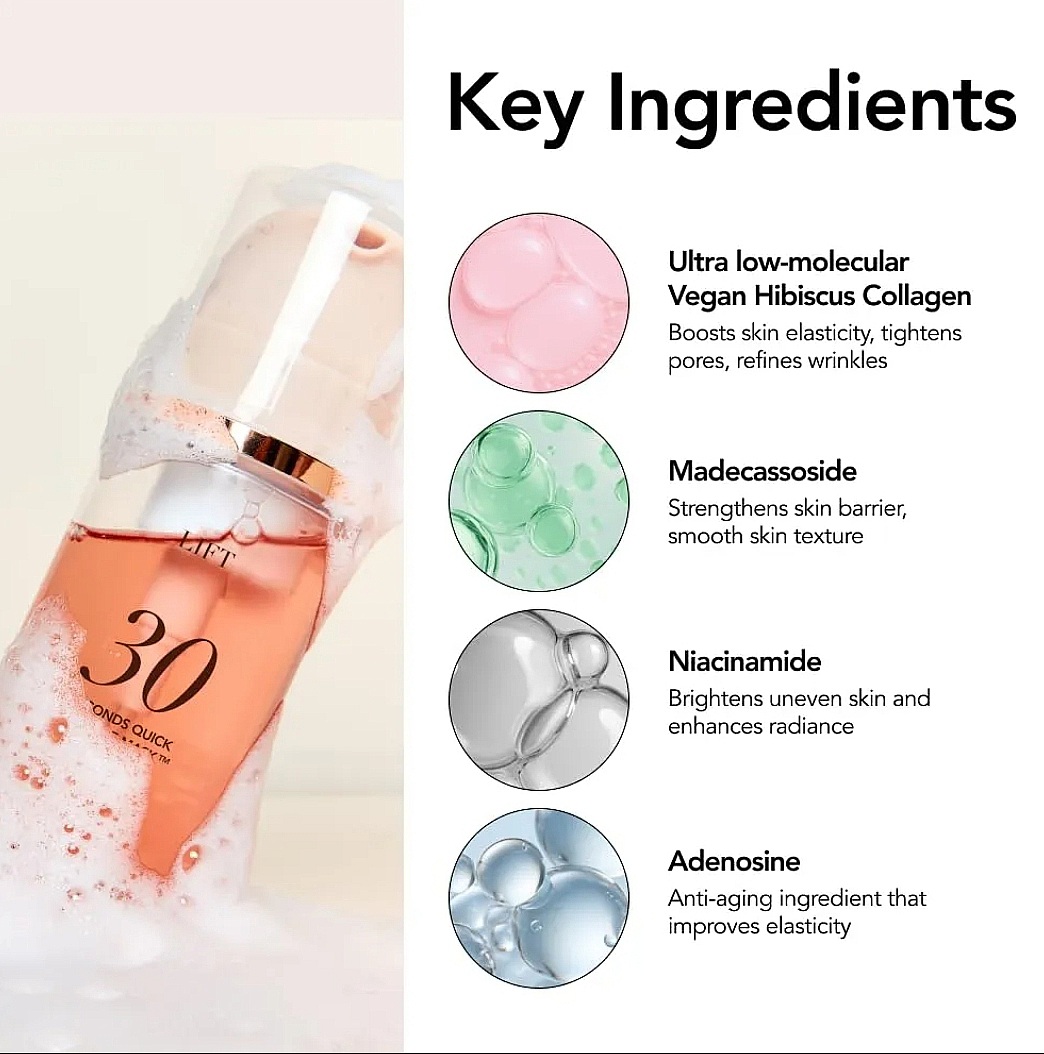 MENOKIN LIFT 30Seconds Quick Bubble Mask