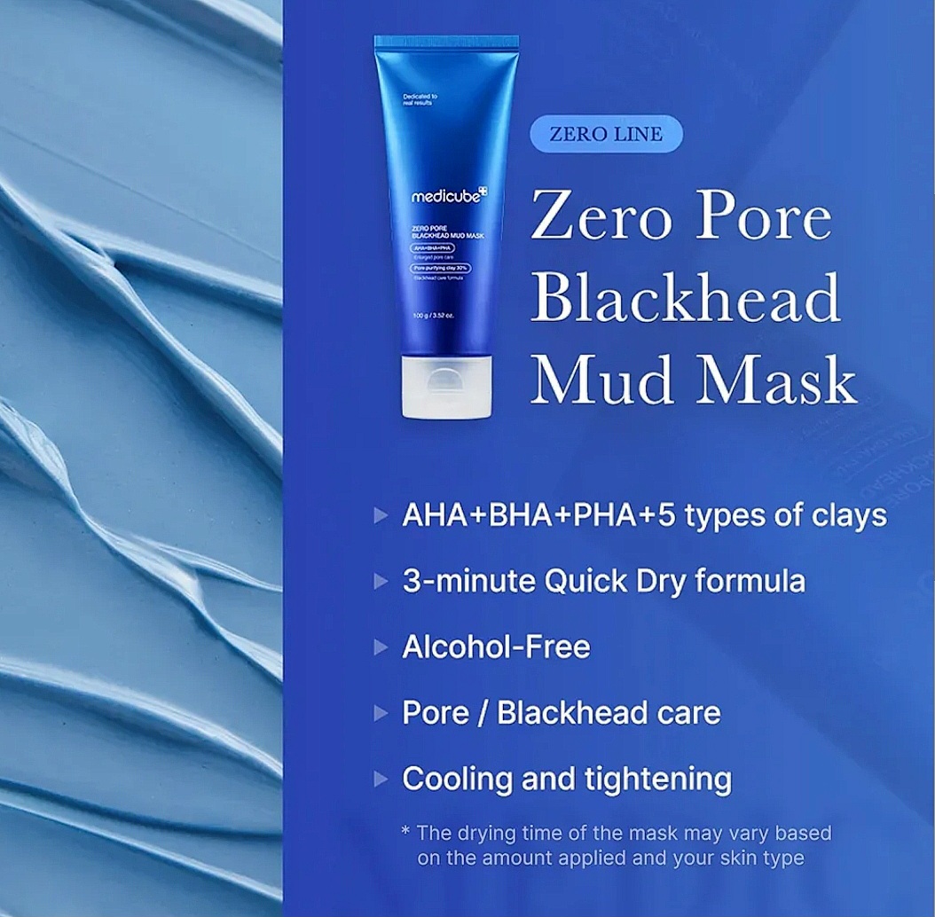 Medicube Zero Pore Blackhead Mud Mask
