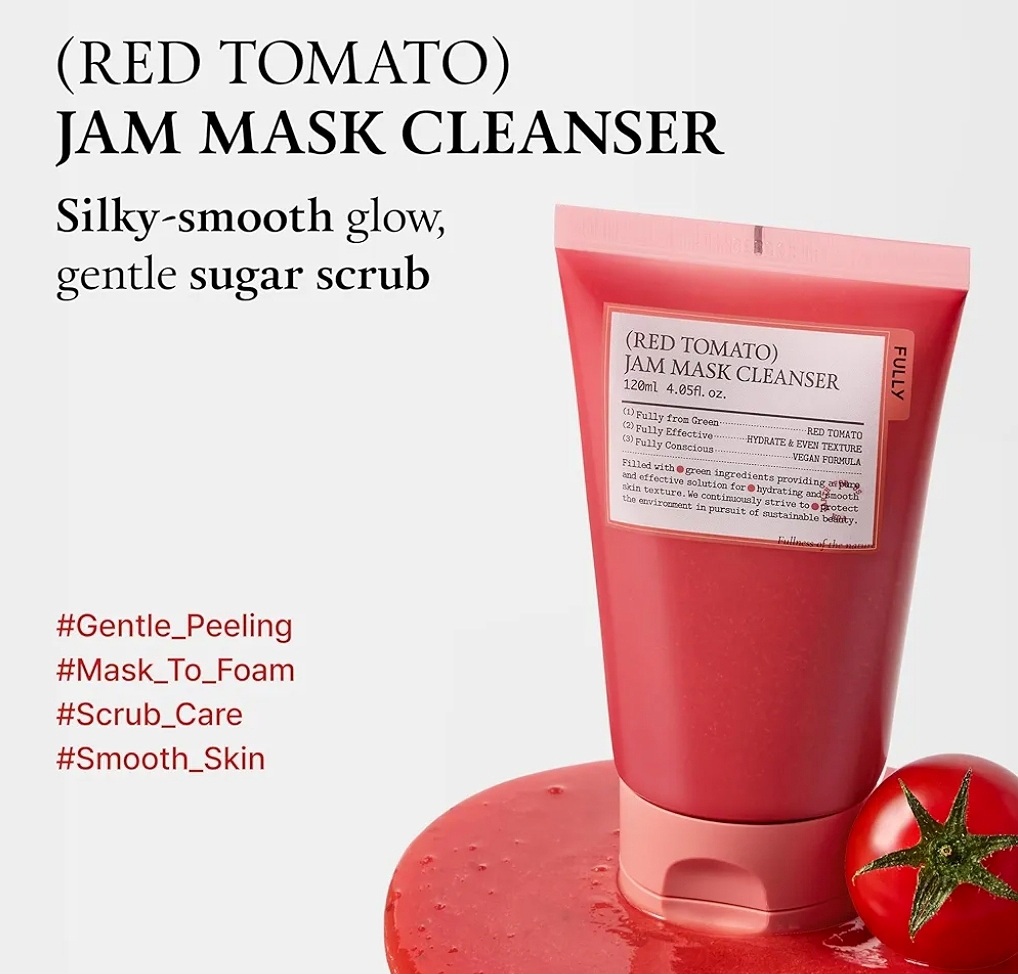 FULLY RED TOMATO JAM MASK CLEANSER 120ML