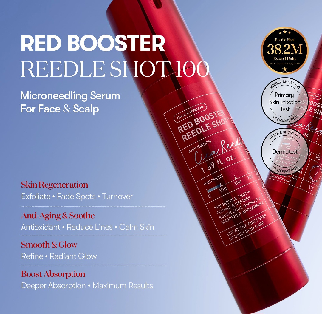 VT 100 RED BOOSTER REEDLE SHOT 50ML