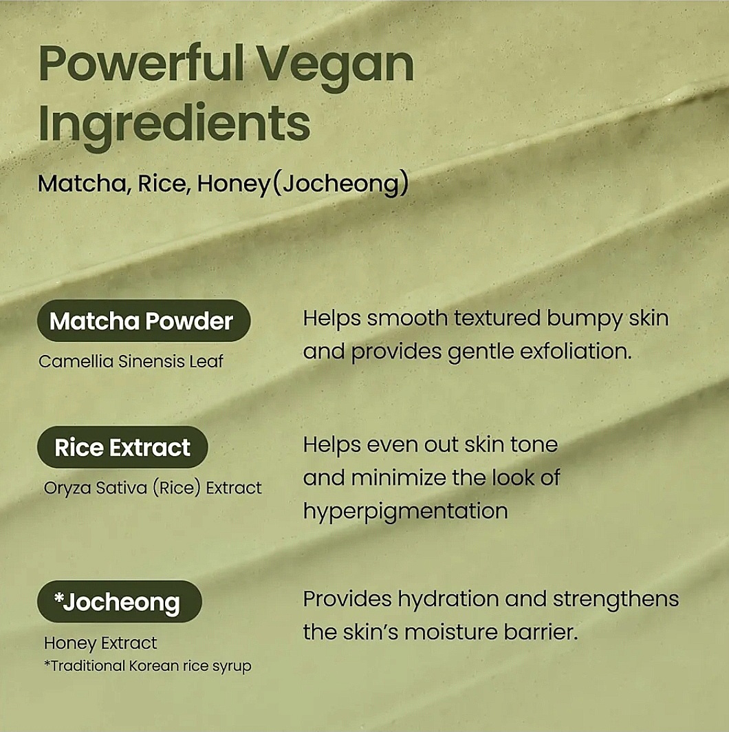 delphyr Fresh Matcha Pack Cleansing Powder 40g