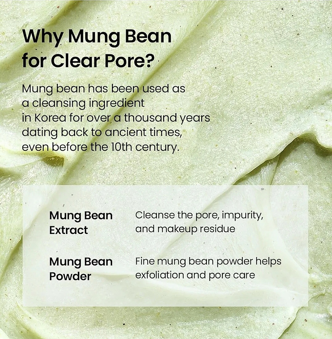 beplain Mung Bean Cleansing Foam 160ml
