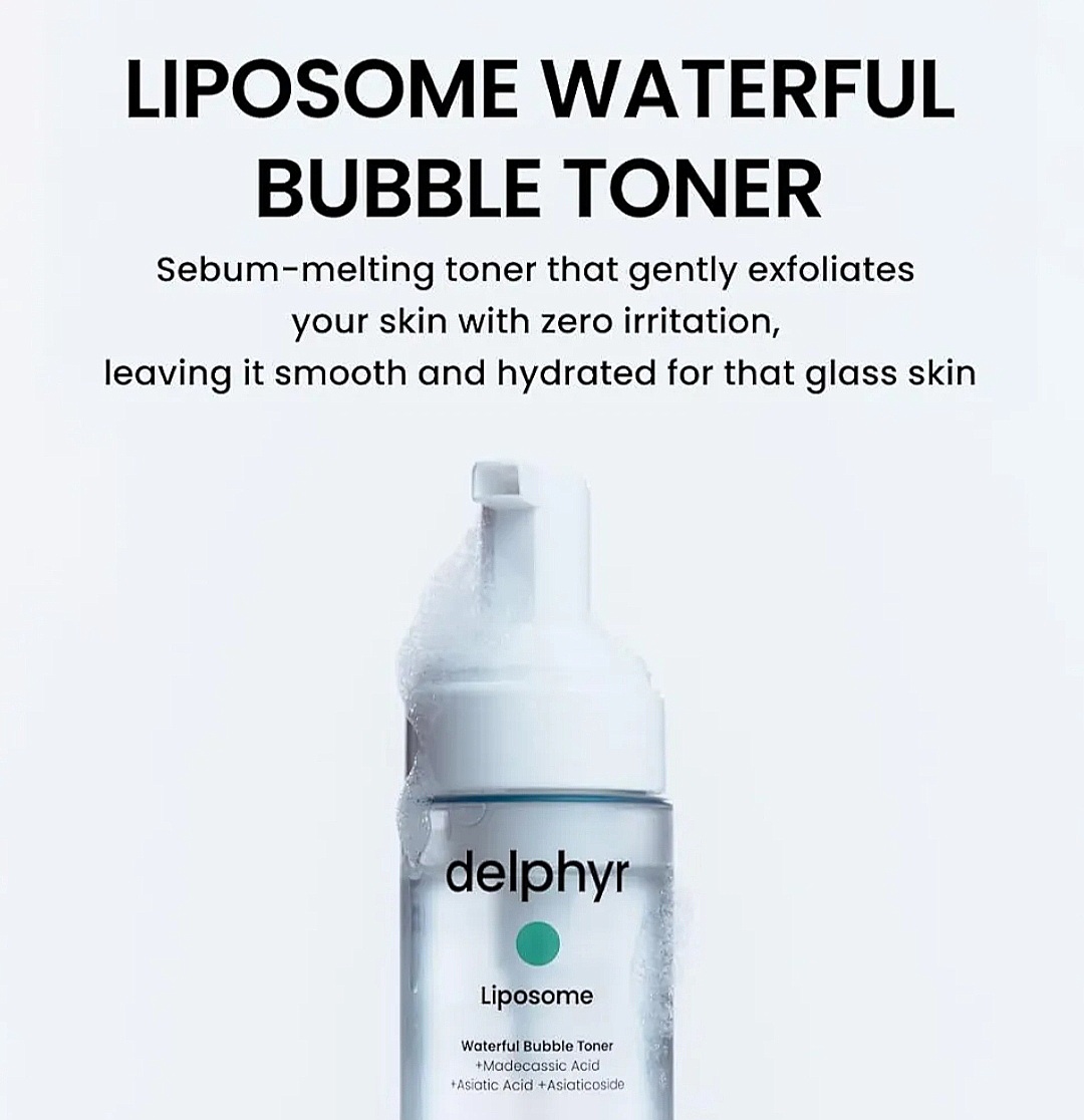 delphyr Liposome Waterful Bubble Toner 150ml