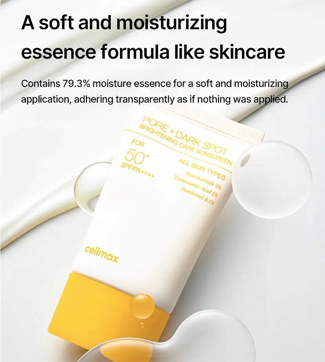 Celimax Pore+Dark Spot Brightening Sunscreen