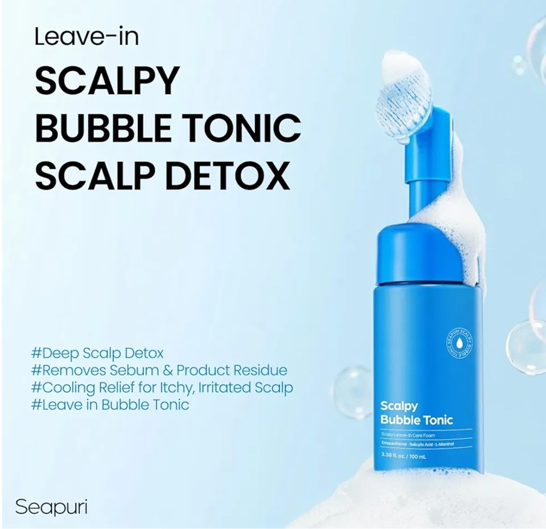 Seapuri Scalpy Bubble Tonic 100ml