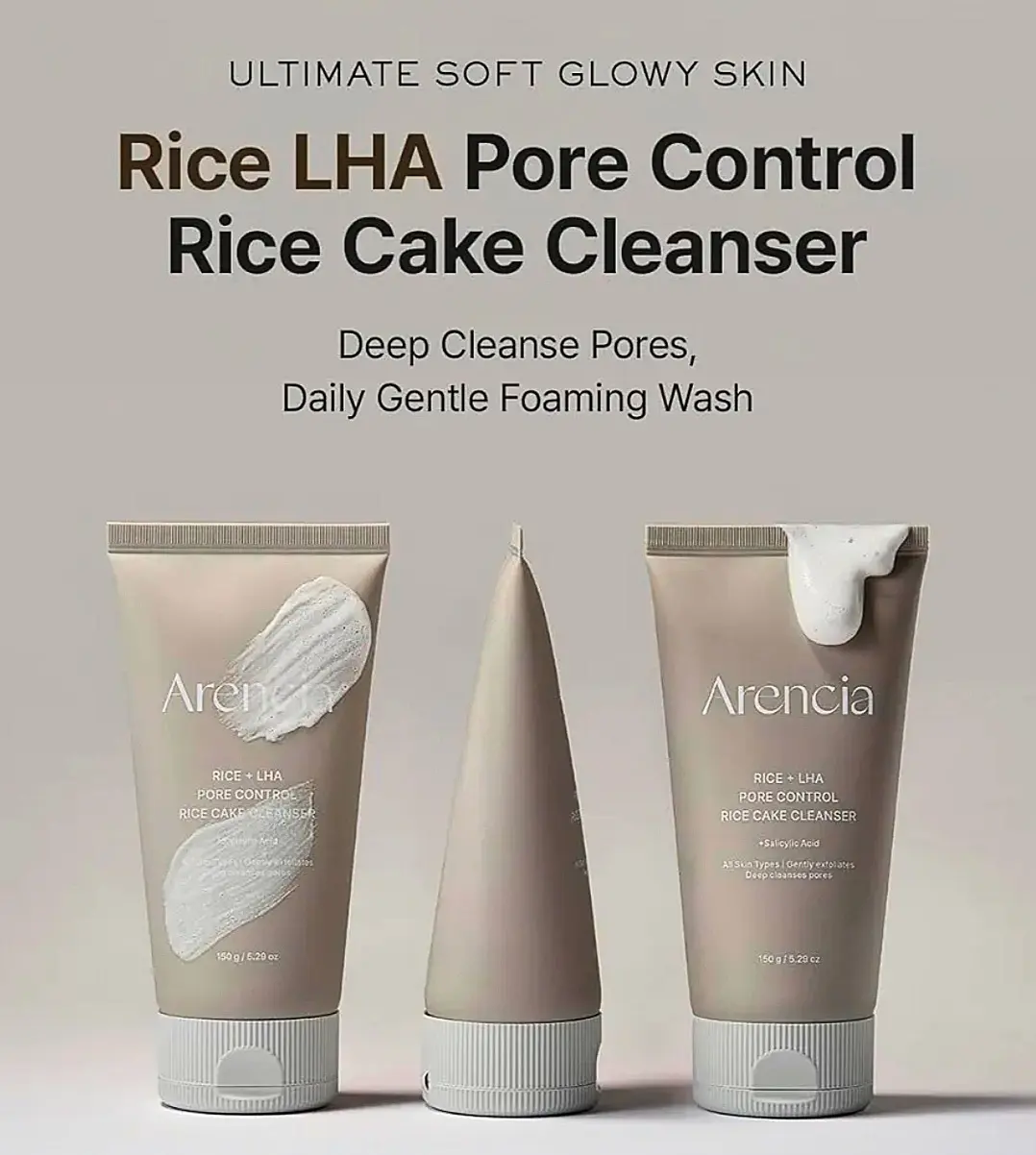 Arencia Rice+LHA Rice Cake Cleanser 150g