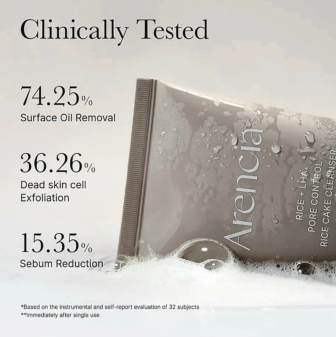 Arencia Rice+LHA Rice Cake Cleanser 150g