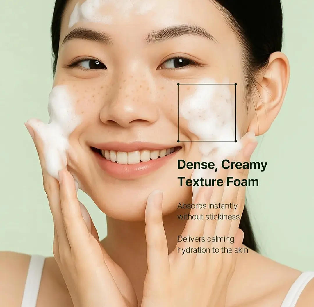 Orien Mugwort Zero Film Cleansing Foam 200ml