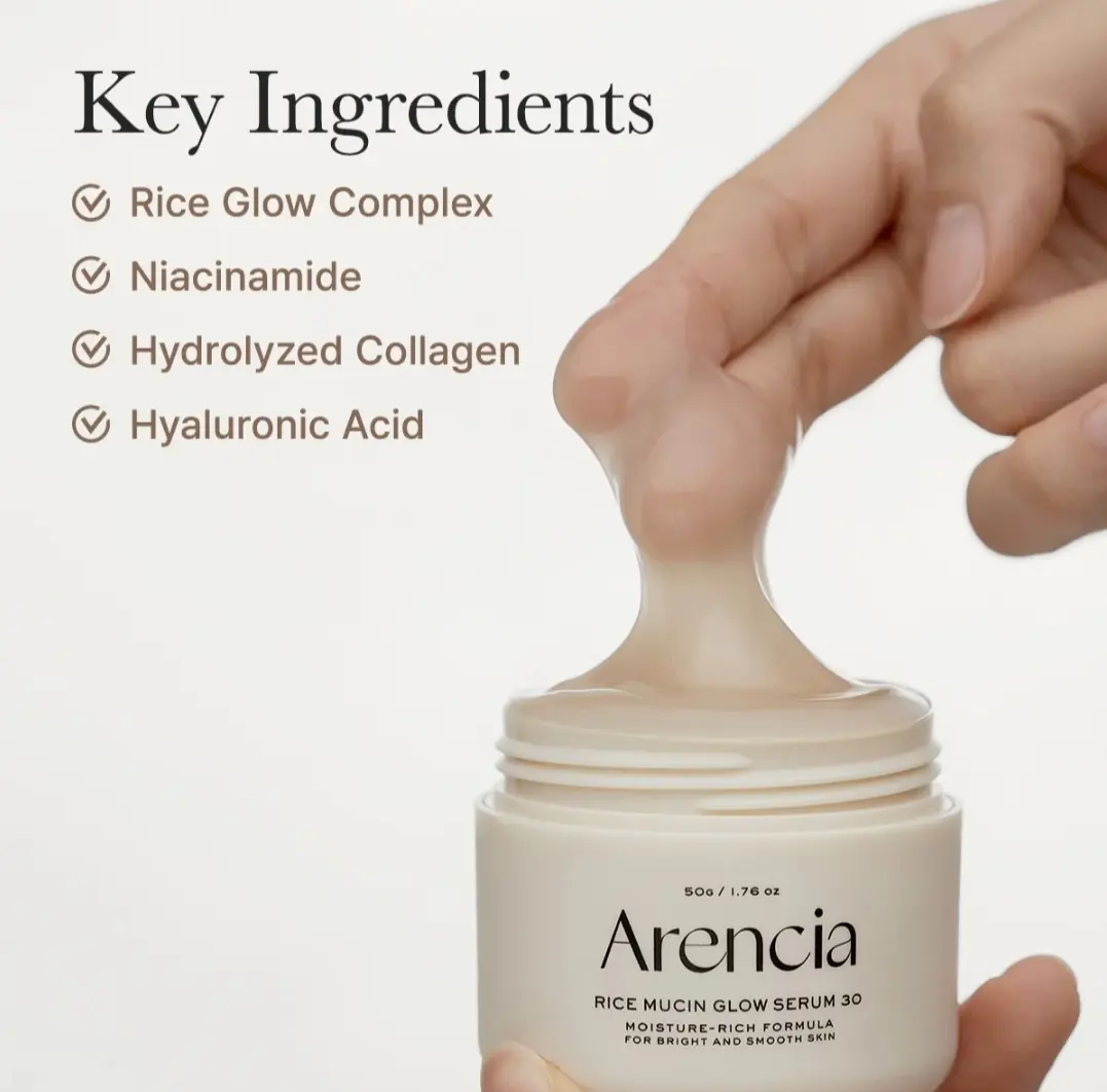Arencia Rice Mucin Glow Serum 30