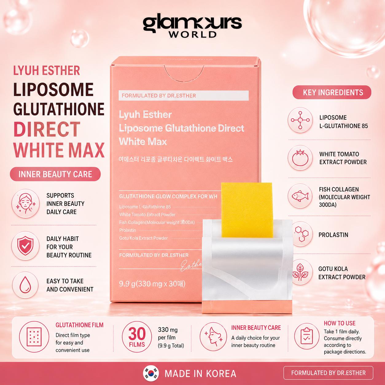 Esther Formula Glutathione Direct White Max
